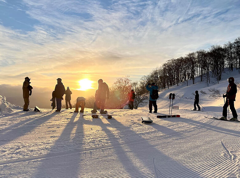 Departure from the Ski Resort